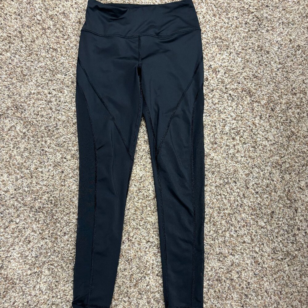 Victoria Sport Leggings with See-Through Sides - Women's Size S - 1941